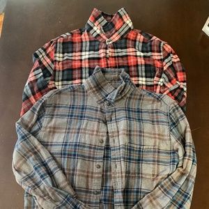 Men’s 2PK Plaid Shirts